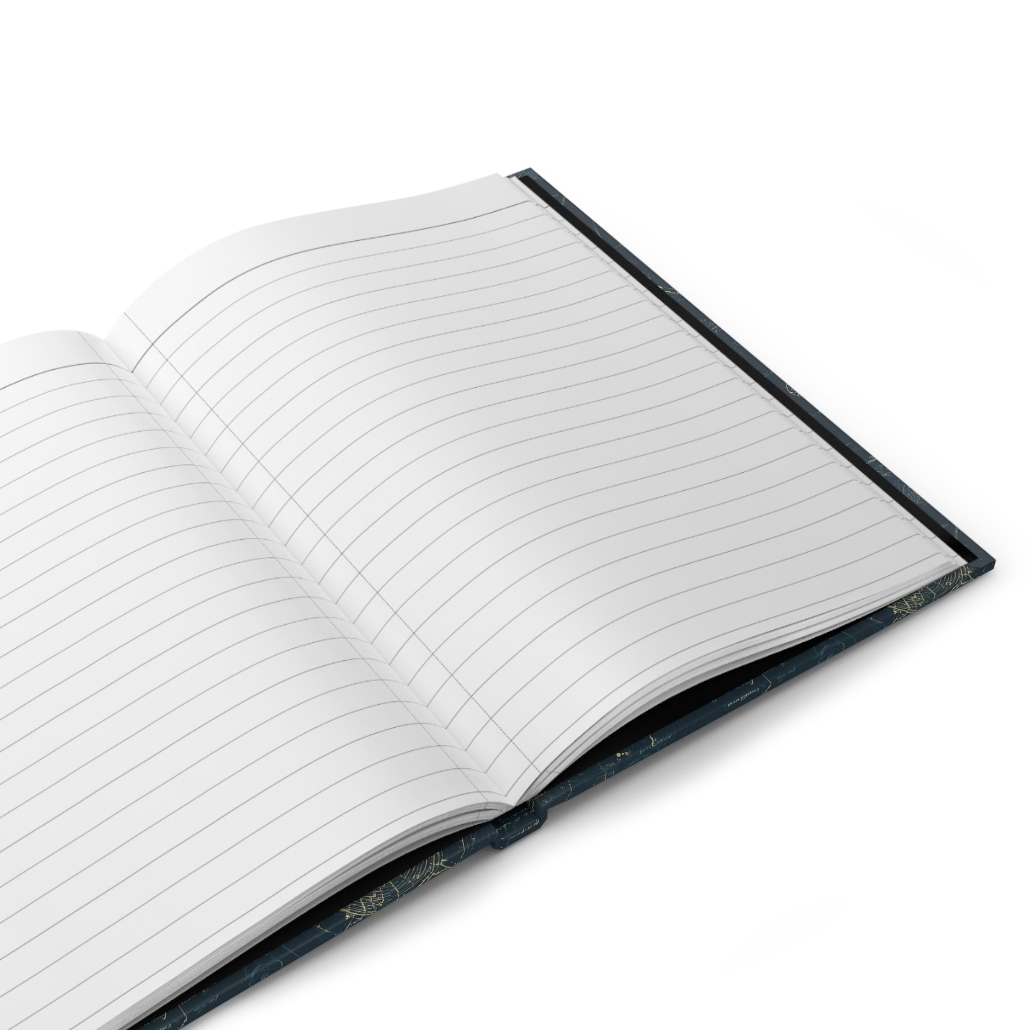 Hardcover Journal Physics and Space Design Personalized Notebook Gift for Scientist