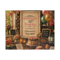 Personalized Birthday Puzzle: Custom Name Age and Date Keepsake Jigsaw
